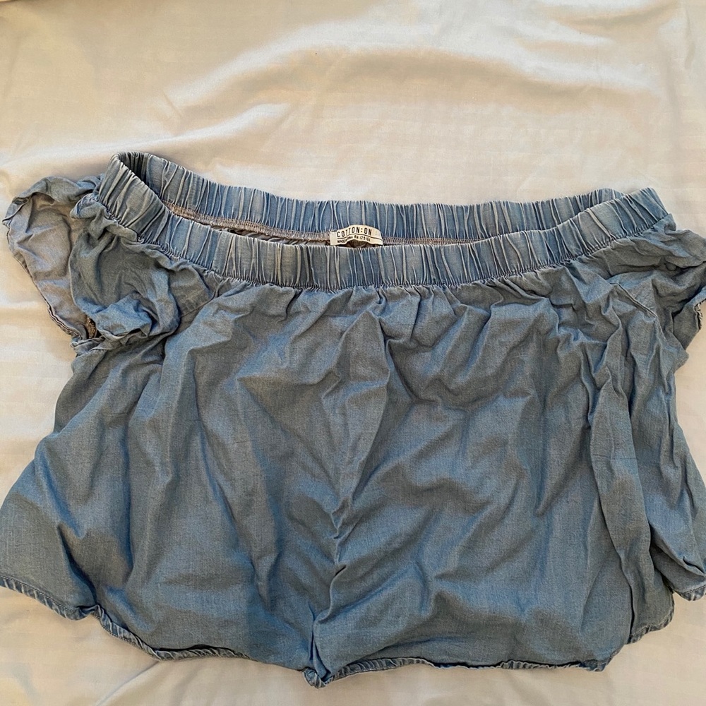 OFF THE SHOULDER COTTON ON TOP